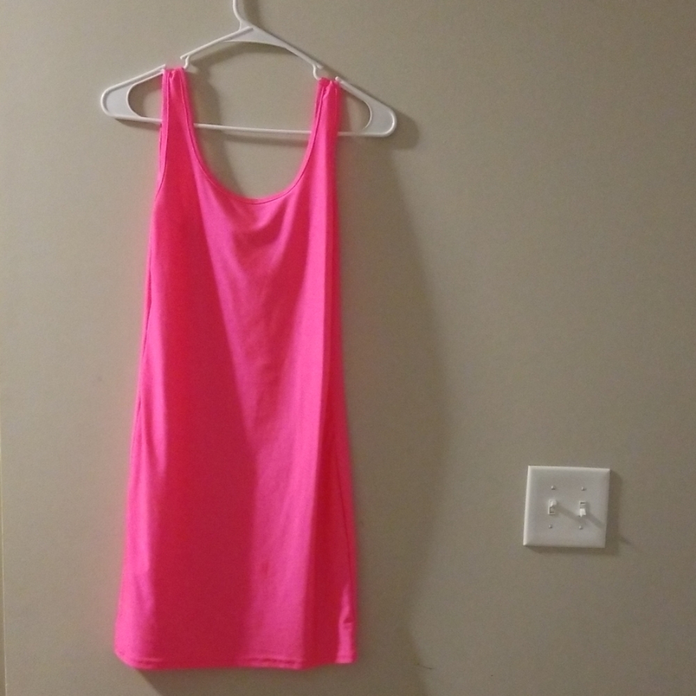 Hot Pink elastic dress